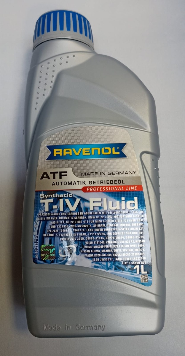 Aceite Ravenol Atf T Iv Fluid De 1 Litro Gutermech